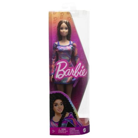 Papusa Barbie Fashionista Satena Cu Pistrui - imagine 2